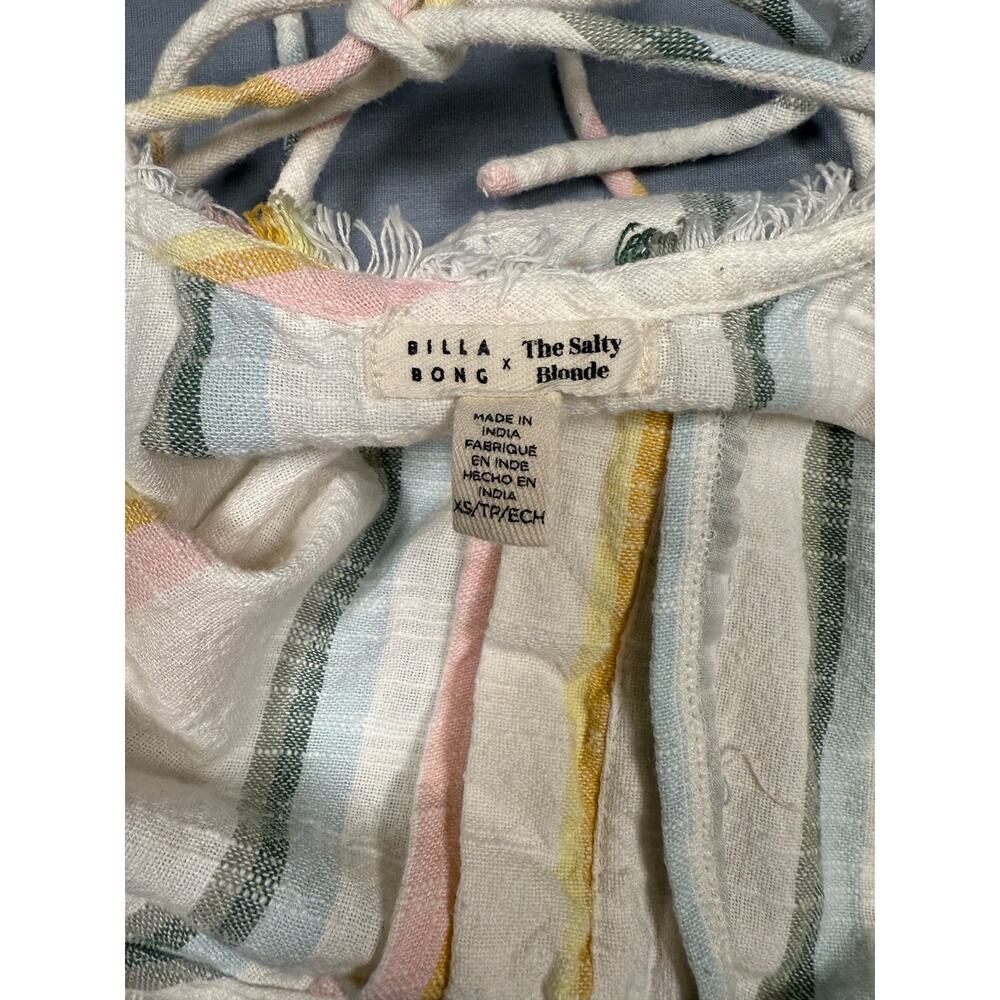 BILLABONG SUNNY STRIPES DRESS IN MULTI - Picture 4 of 4